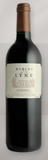 Bottle bordeaux De Lyne